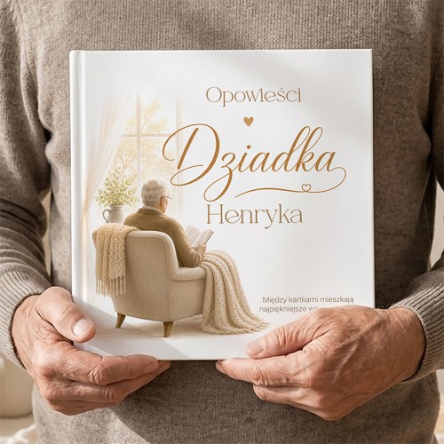 Książka wspomnień dla dziadka.