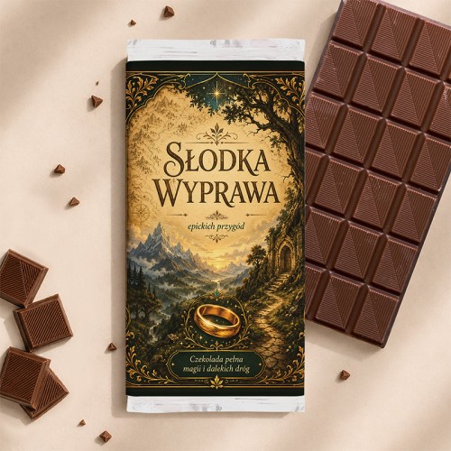Czekolada prezent dla fana Władcy Pierścieni