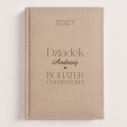 Personalizowany kalendarz dla dziadka.