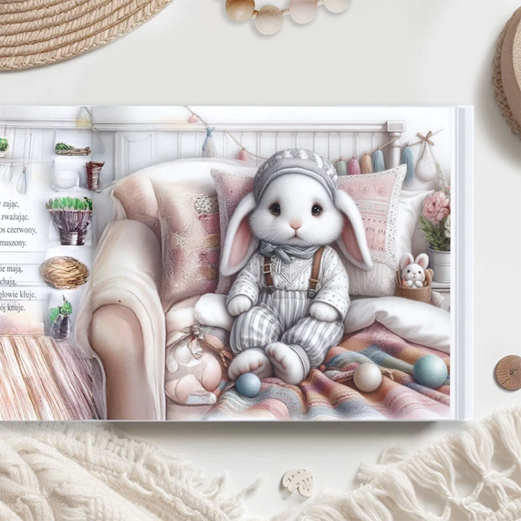 Kolorowe ilustracje zwierząt urozmaicają książkę z bajkami i pomagają zainteresować najmłodszych wspólnym czytaniem.