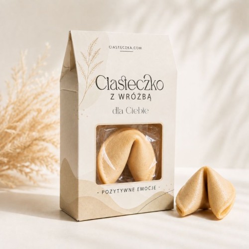 Ciasteczko z wróżbą dla Ciebie w ozdobnym pudełeczku