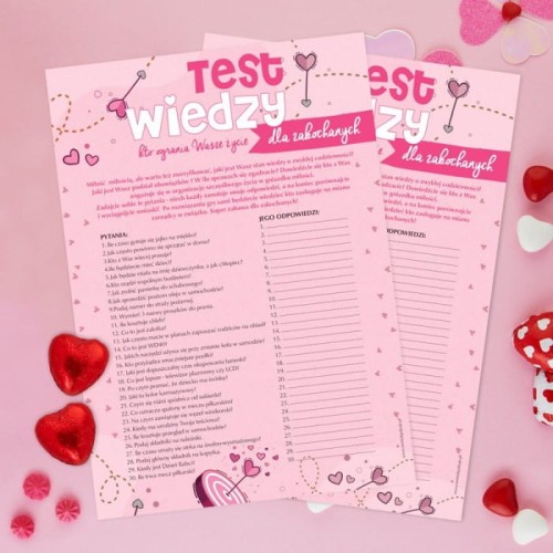 TEST Kto ogarnia Wasze życie? GRA dla pary atrakcja na Walentynki