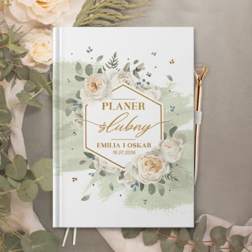 PLANER ślubny wydanie książkowe personalizowany Special Day