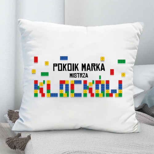 Personalizowana poduszka dla fana klocków LEGO to ciekawy prezent dla chłopca, który uwielbia budować i tworzyć własne konstrukcje.
