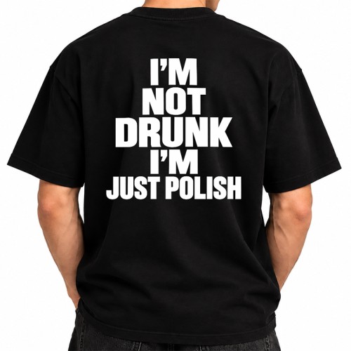 Zabawny T-shirt męski z nadrukiem sprawdzi się jako prezent dla chłopaka lub przyjaciela.