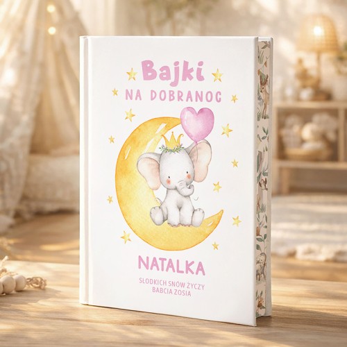 Bajki na dobranoc dla dziewczynki - personalizowana książka z imieniem