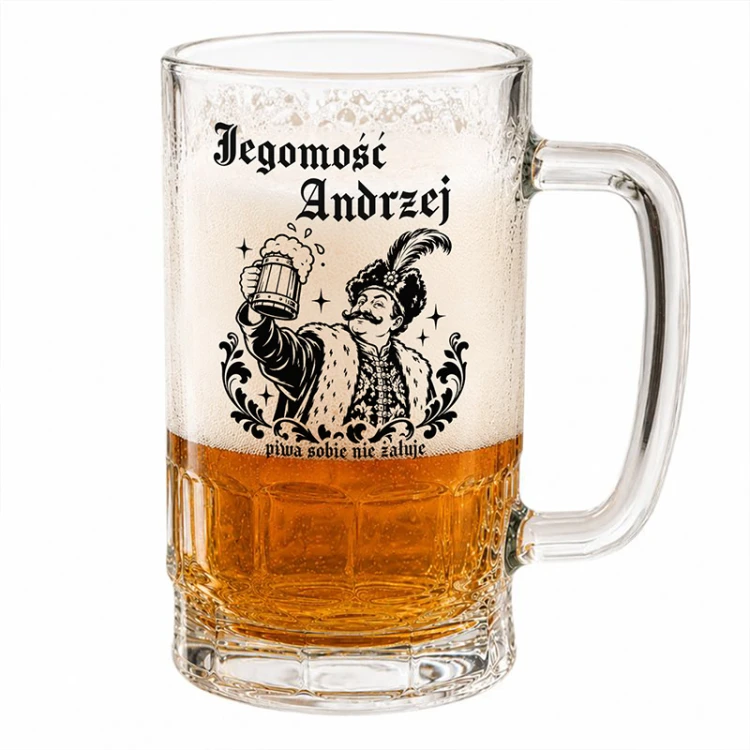 Kufel dla fana serialu 1670 wyróżnia się grafiką szlachcica i sarmackim charakterem.