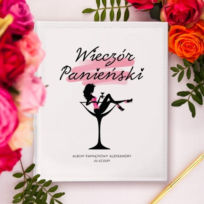 ALBUM do wklejania zdjęć pamiątka dla panny młodej Królowa Nocy