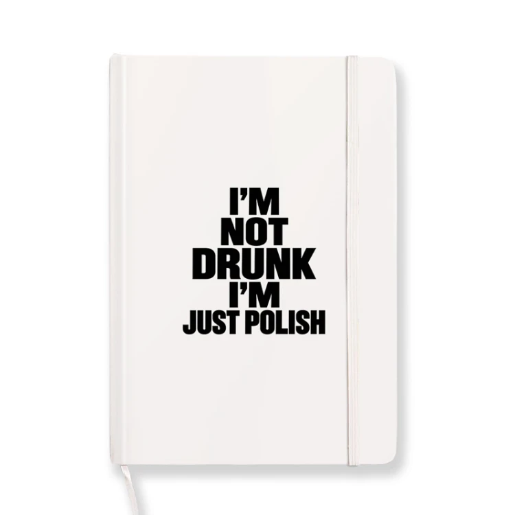 smieszny notatnik na prezent im just polish