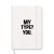 romantyczny notatnik my type you na prezent