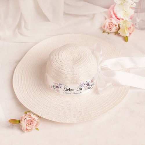 KAPELUSZ prezent dla przyszłej Panny Młodej na Wieczór Panieński