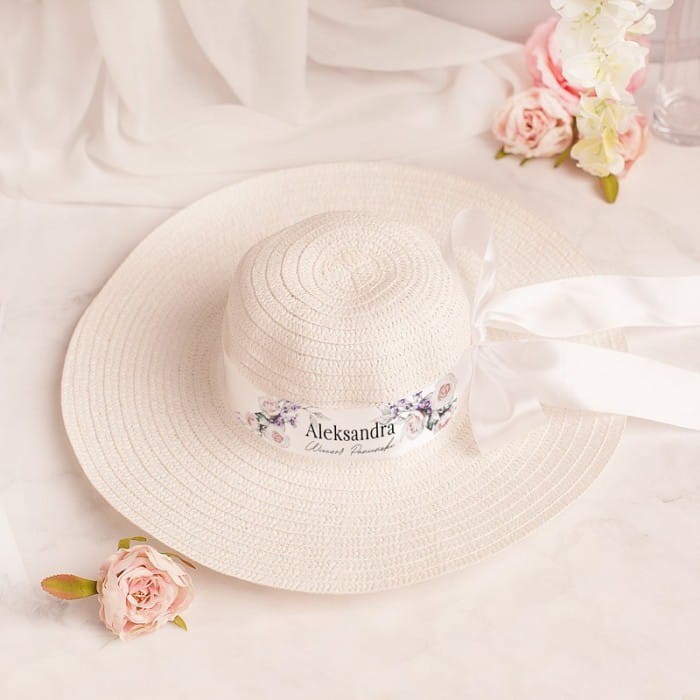 KAPELUSZ prezent dla przyszłej Panny Młodej na Wieczór Panieński