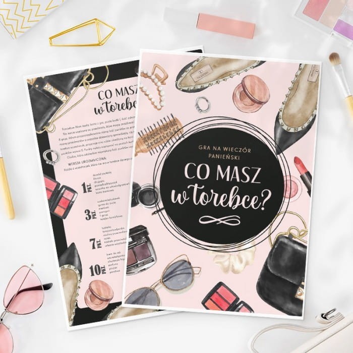 GRA na wieczór panieński Co masz w torebce?