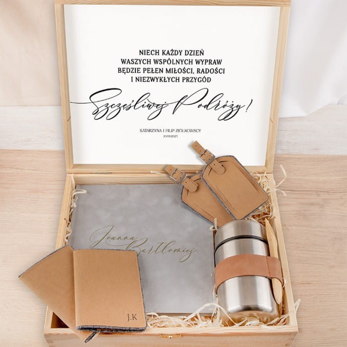 ZESTAW prezentowy dla pary prezent dla podróżników
