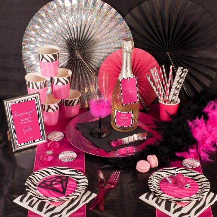 CZEKOLADKI prezent na panieński z imieniem kolekcja Wild Party 10szt