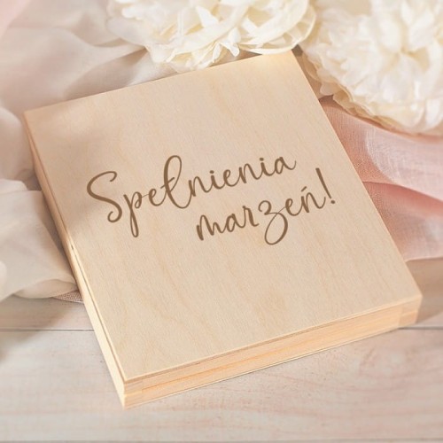 PREZENT na 18 urodziny pudełko na pieniądze Na spełnienie marzeń