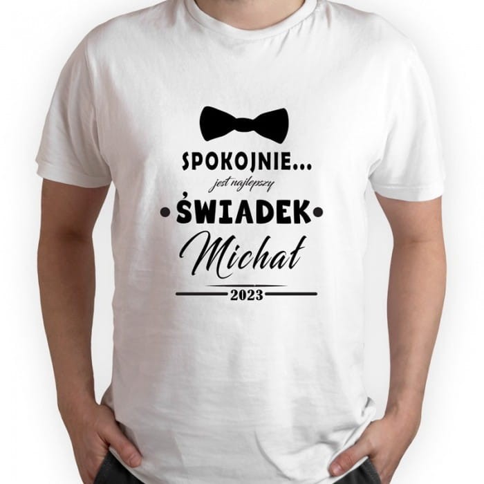 KOSZULKA dla świadka z napisem z przodu