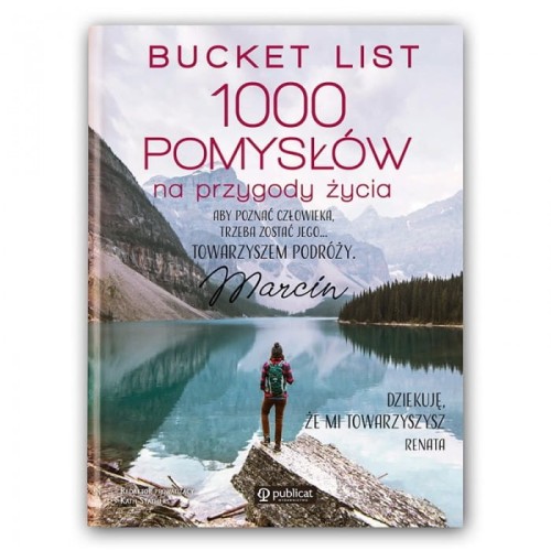 KSIĄŻKA 1000 Pomysłów Na Przygody Życia Prezent na Walentynki z dedykacją