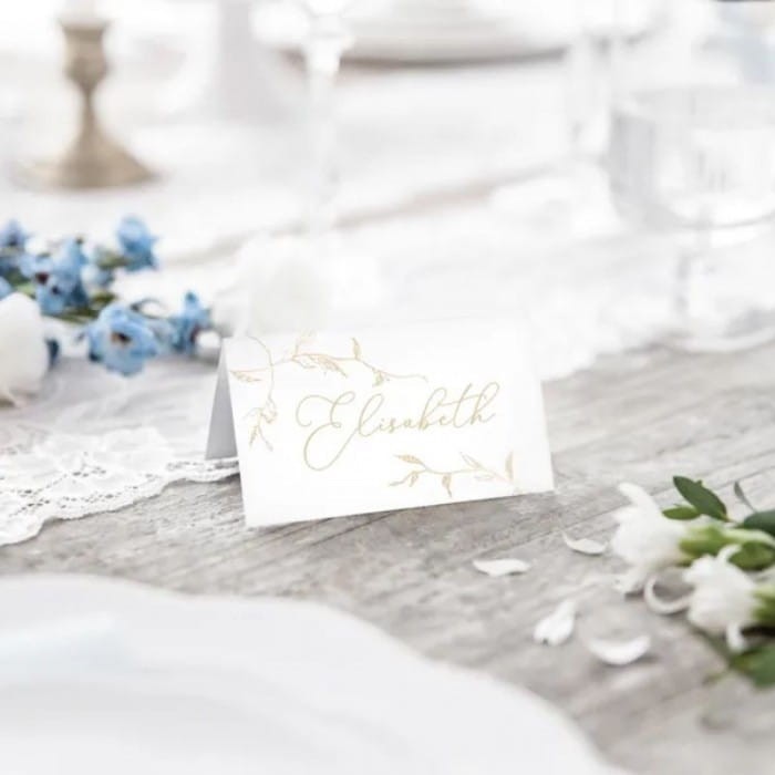 WINIETKI wizytówki na stół dekoracja na przyjęcie 10szt