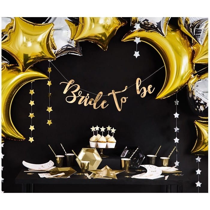 BANER Złoty Lustrzany Bride to be