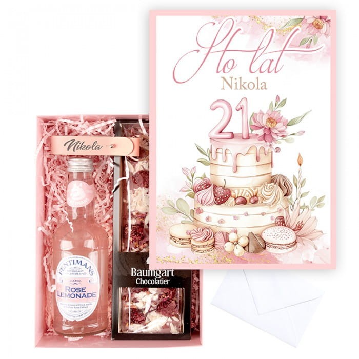 ZESTAW box urodzinowy prezent na urodziny dziewczyny