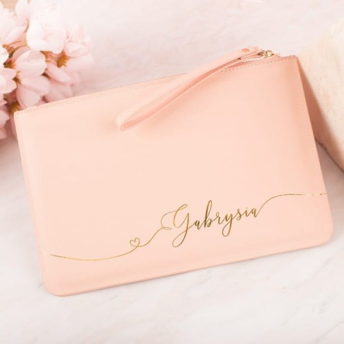 KOPERTÓWKA z eko skóry Złoty Napis Prezent dla niej