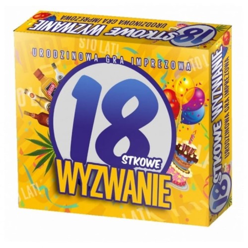GRA planszowa na imprezę 18-stkowe Wyzwanie Atrakcja na 18 urodziny