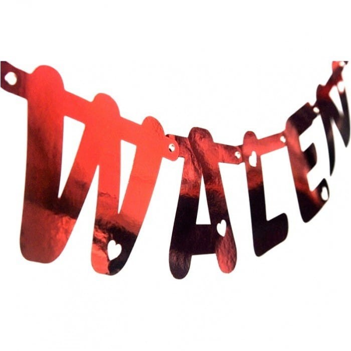 BANER walentynkowy dekoracja na Walentynki