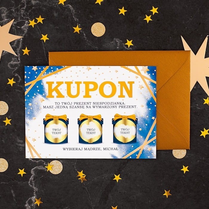 ZDRAPKA kupon niespodzianka prezent dla ukochanej osoby