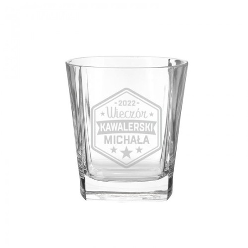 SZKLANKA do Whisky na Wieczór Kawalerski