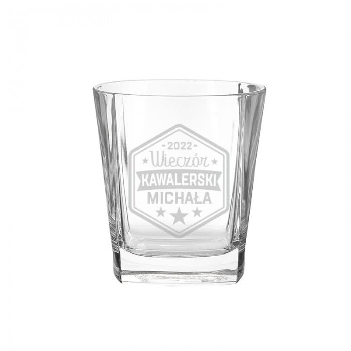 SZKLANKA do Whisky na Wieczór Kawalerski