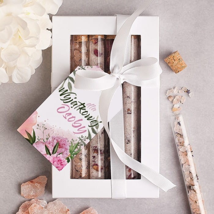 ZESTAW soli do kąpieli w szklanych fiolkach Aromatic Spa