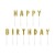 ŚWIECZKI urodzinowe napis Happy Birthday 13szt