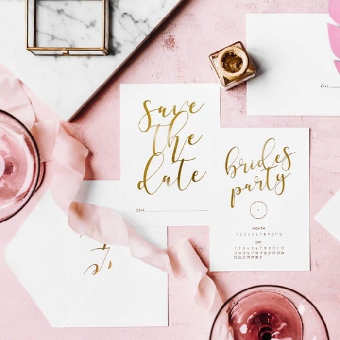 ZAPROSZENIA Save the date na Wieczór Panieński 10szt