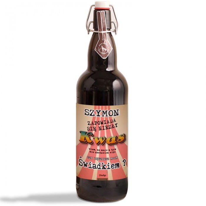 KWAS chlebowy z pytaniem do świadka Prezent w ramach prośby o świadkowanie