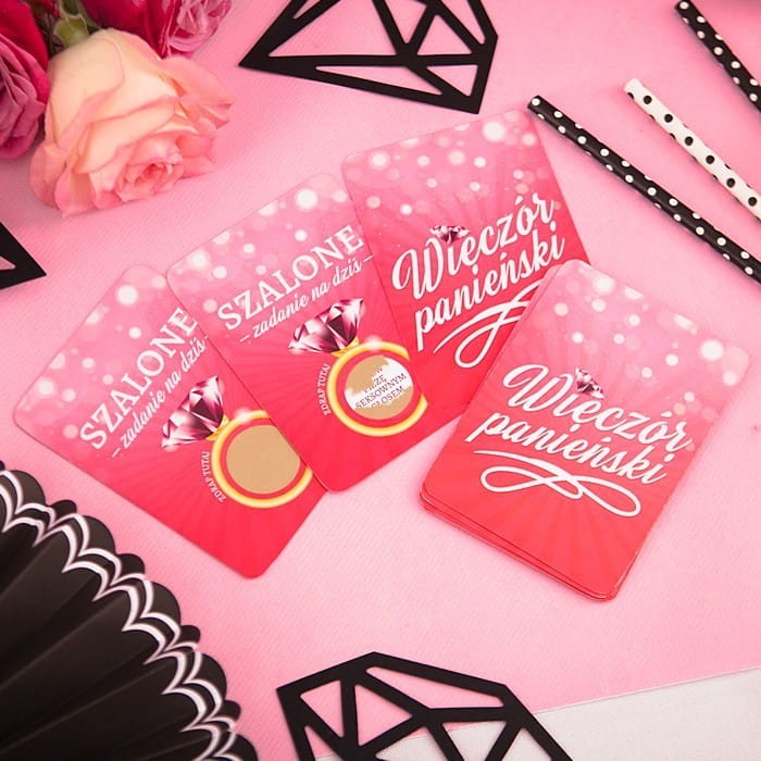 GRA na Wieczór Panieński Szalone Zadanie na Dziś 16 kart