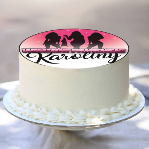 OPŁATEK na tort personalizowany Girls Gone Wilde Ø20cm
