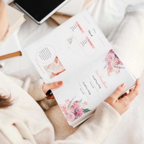 PLANER ślubny wydanie książkowe personalizowany Special Day