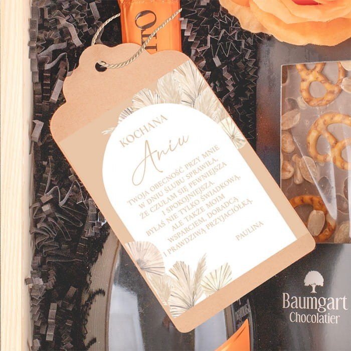 ZAWIESZKA do prezentu dla świadkowej personalizowana