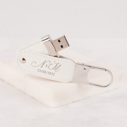 PENDRIVE na zdjęcia ślubne w ozdobnej szkatułce Prezent dla pary młodej