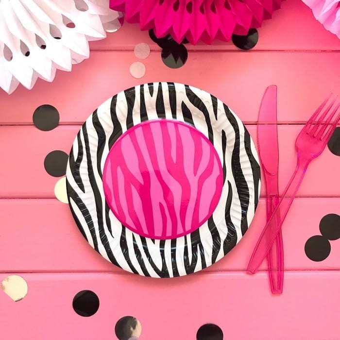 TALERZYKI papierowe Wild Party 10szt