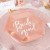 Talerzyki papierowe Bride Squad Ø23cm 6szt RÓŻOWE ZŁOTO