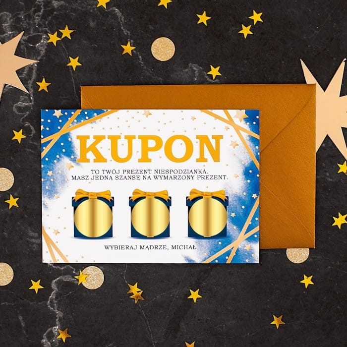ZDRAPKA kupon niespodzianka prezent dla ukochanej osoby