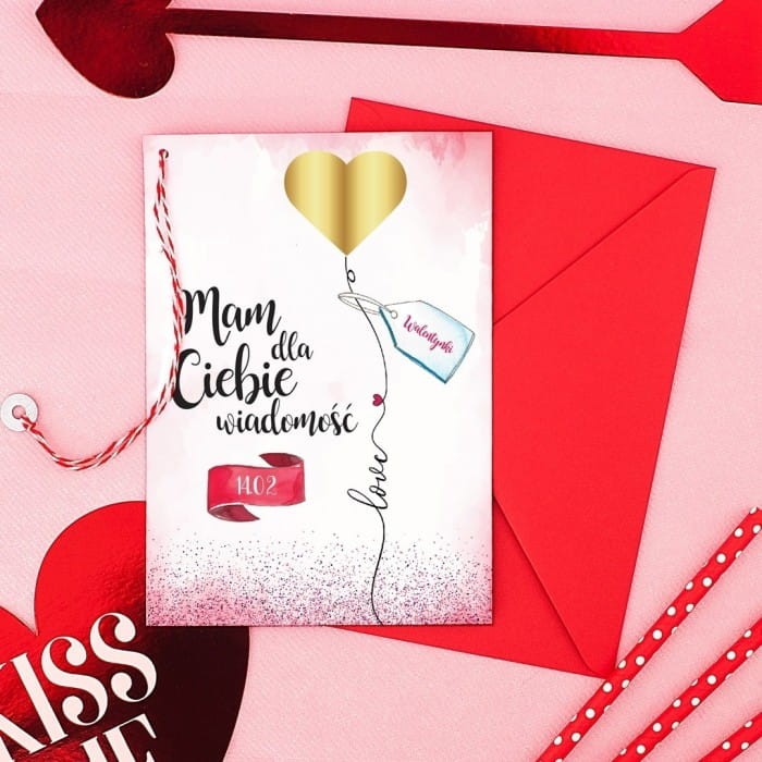 ZDRAPKA prezent na Walentynki pomysł na walentynkową niespodziankę