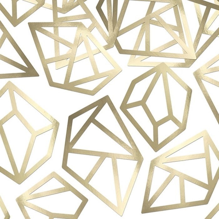 KONFETTI dekoracyjne Diamonds 5szt
