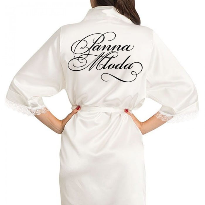 SZLAFROK prezent uniwersalny Panna Młoda