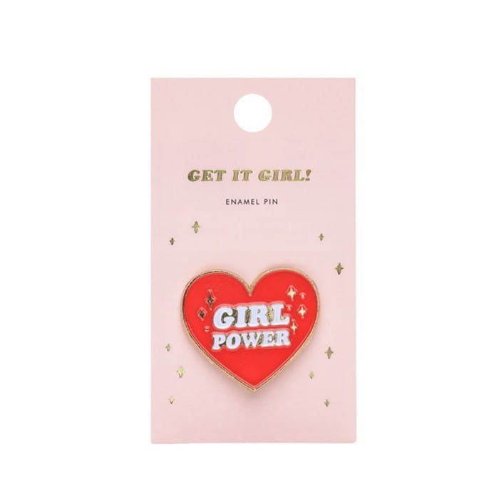 PRZYPINKA Serce Girl Power