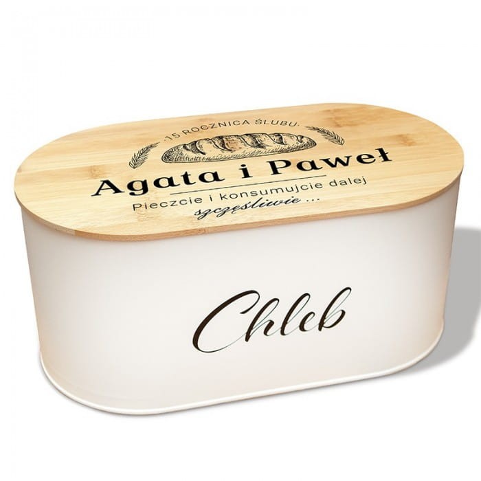 CHLEBAK praktyczny prezent na rocznicę ślubu