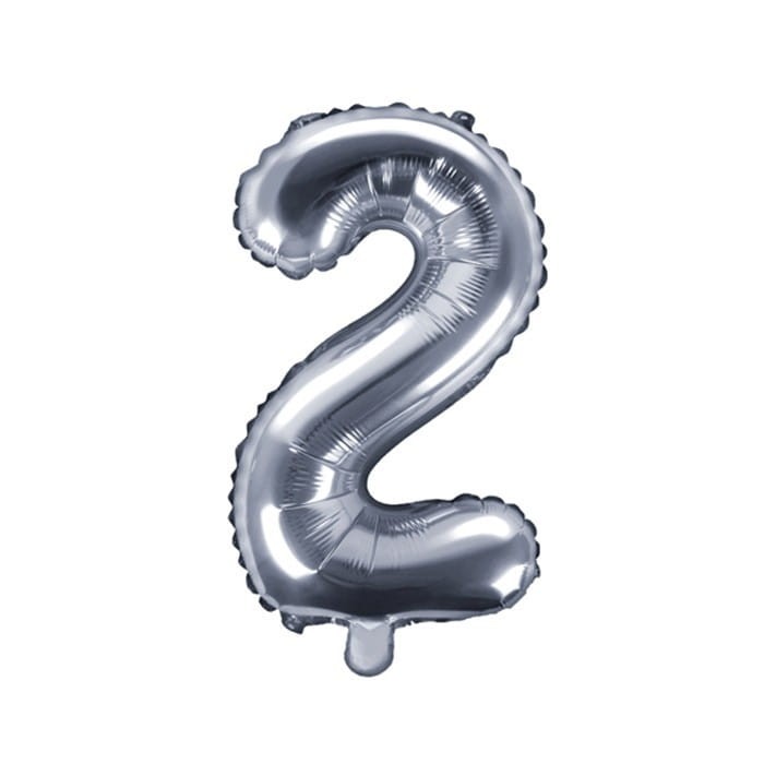 BALON foliowy CYFRA 0-9 35cm