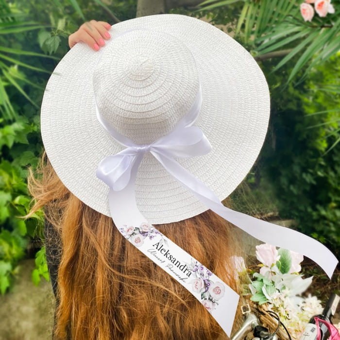 KAPELUSZ prezent dla przyszłej Panny Młodej na Wieczór Panieński